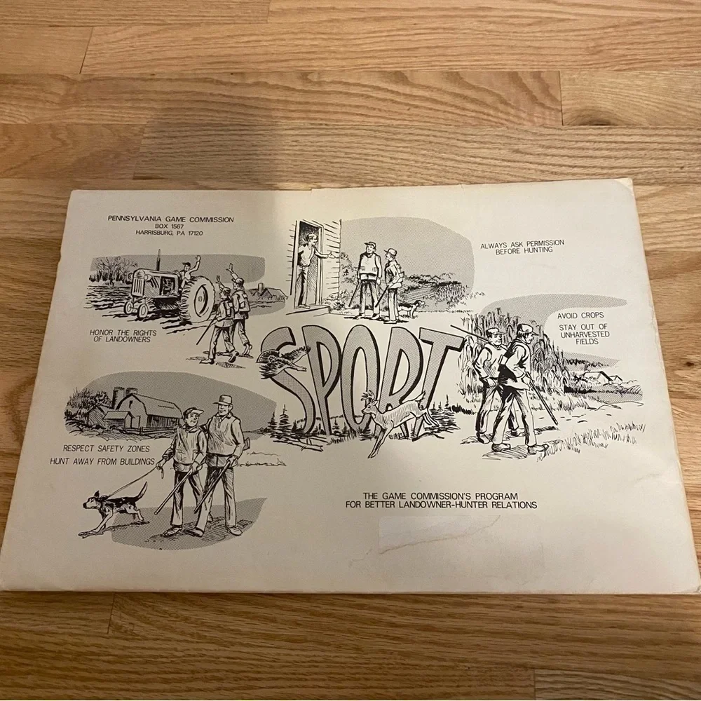 Vintage Whirley 1975 Placemats Four Seasons on the Farm Whitetail Deer Birds 4